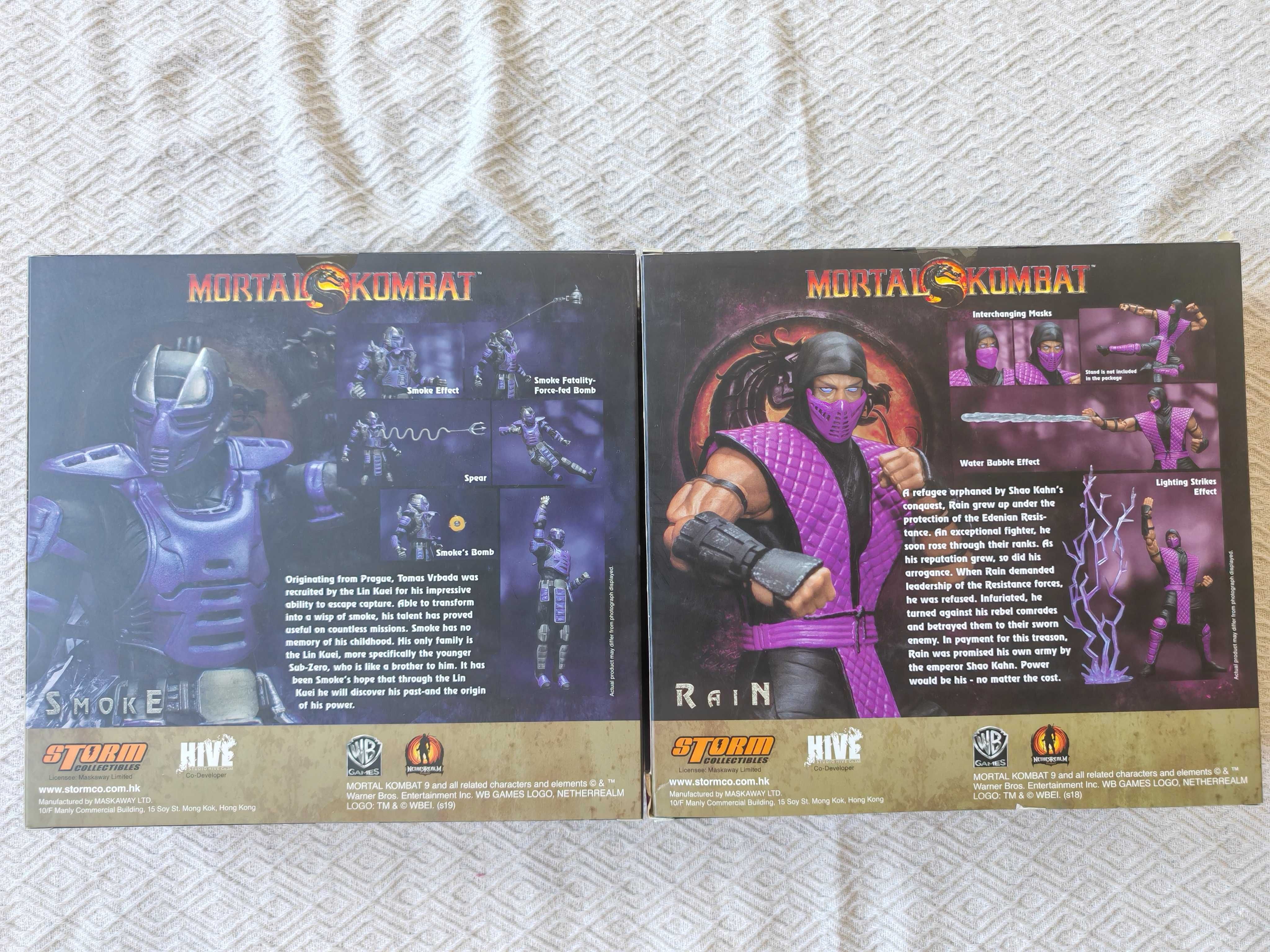 Figurine / Action Figure Mortal Kombat Storm Scorpion Subzero Rain