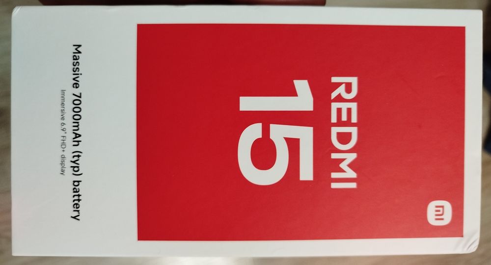 Xiaomi Redmi 15 - 6/128GB, черен