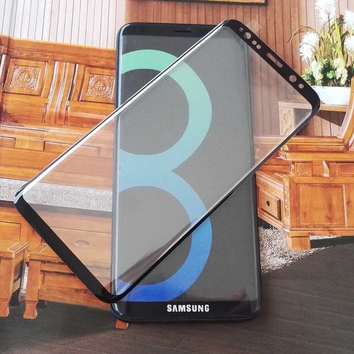 Folie sticla 3D full pentru Samsung Galaxy S8 / S8 Plus