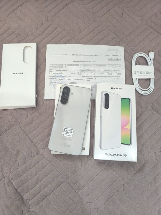 Новый! Samsung Galaxy A56 8/128gb Silver