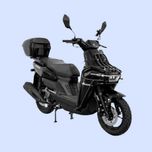 Benzinli Skuter Drongo TANK 2, Qora