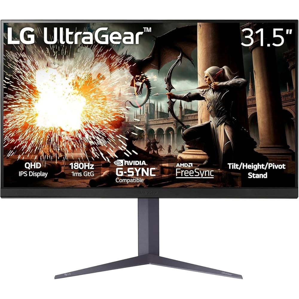 Lg Ultragear 32GS75Q qhd 2k 180hz ips flat monitor