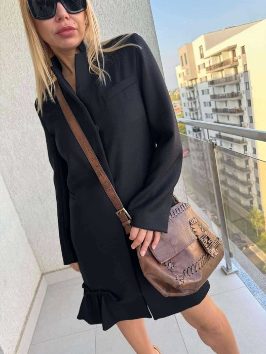 Paltonul Haină nouă Marni originală 100% lana, Marimea S- M