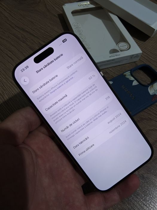 iPhone 16 PRO 5G (Desert Titanium) 256GB/ Garanție Activă/Ofertă Preț