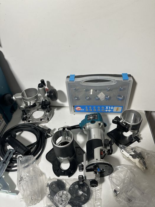 Freza festool makita kit complet RT702C NOU