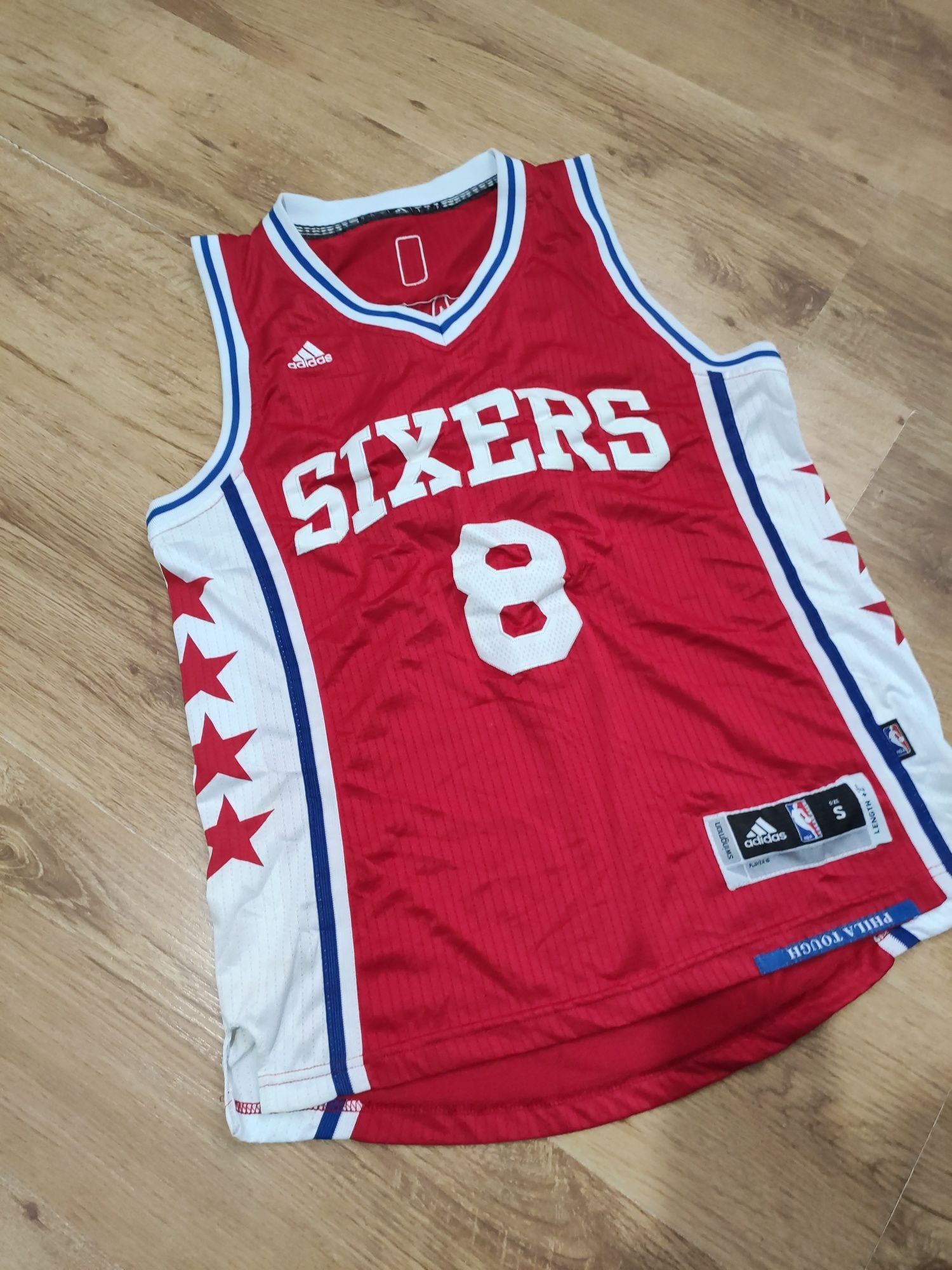 Maiou Adidas NBA Philadelphia 76ers mărimea S