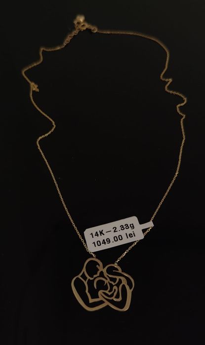 Lant aur 14k 2.33gr