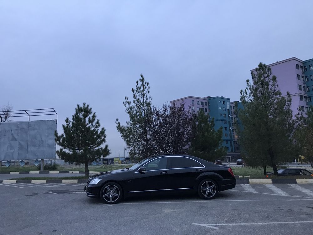 Mercedes Benz S class W221 Прокат авто с водителем 24/7