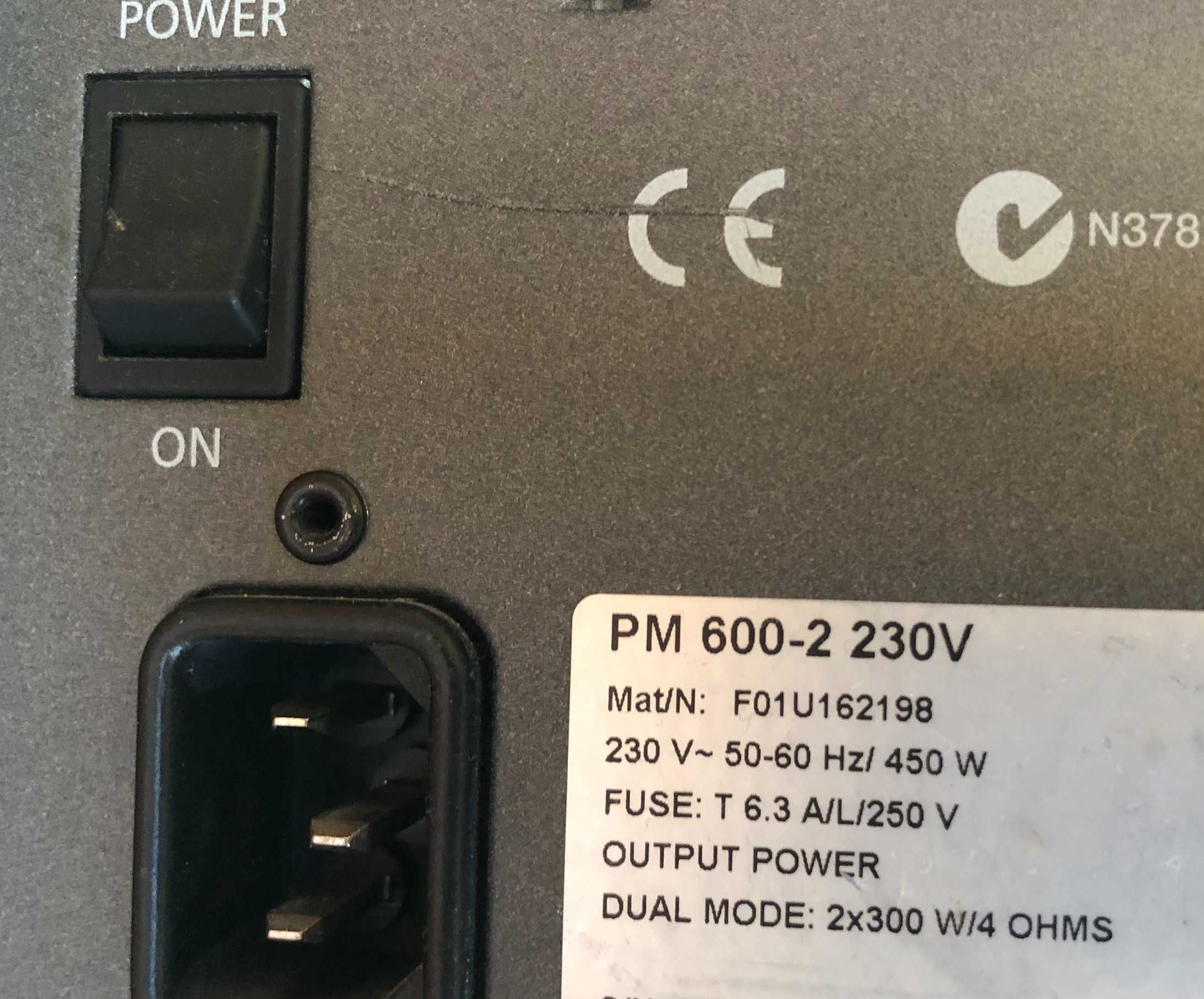 Sistem Mixer Dynacord PM 600-2 cu boxe EV SX300