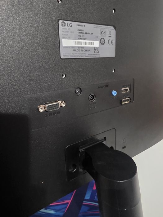 Monitor gaming LG 27MP60G 27''