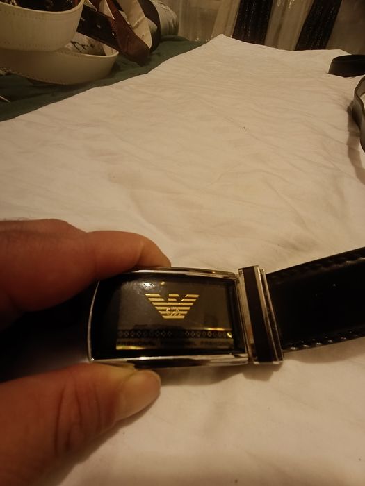 Curea îngustă Giorgio Armani 120 cm