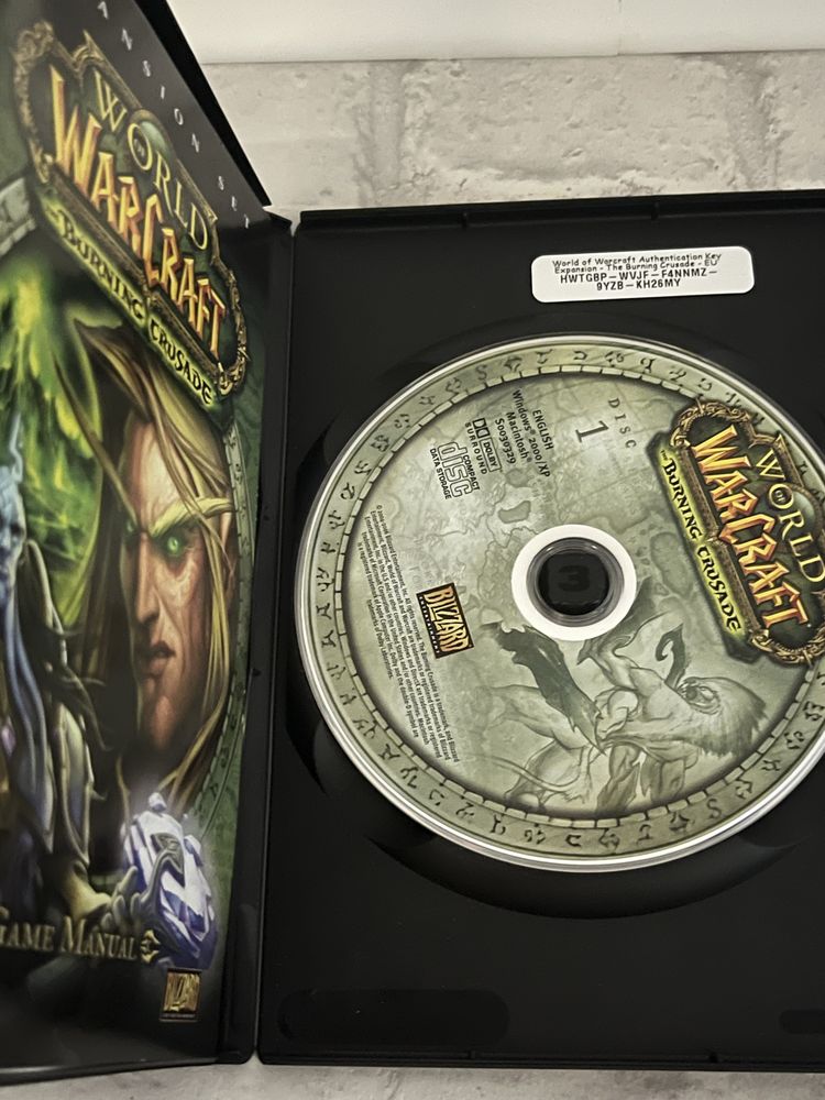 World of Warcraft The Burning Crusade Disc