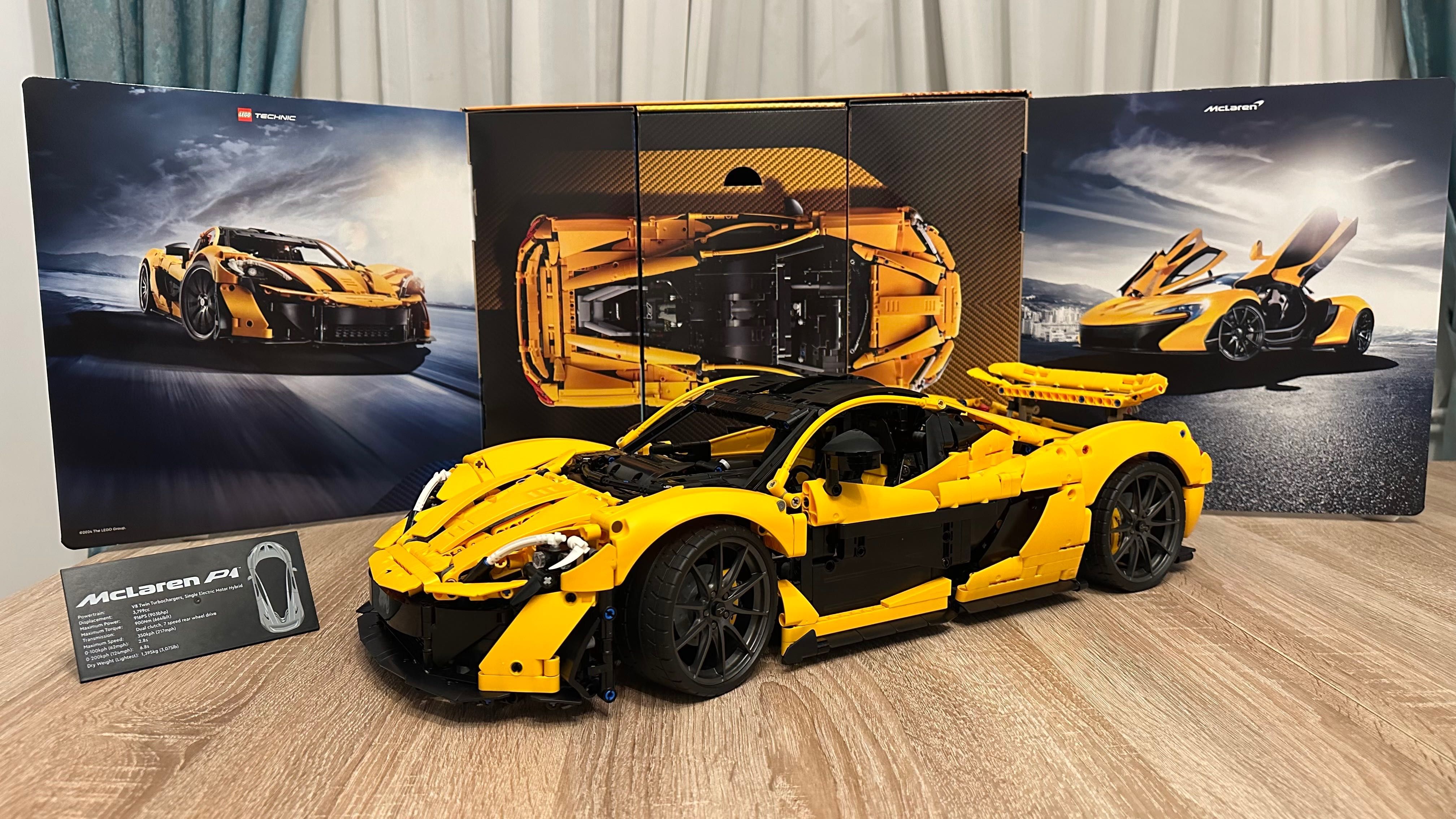McLaren P1 Lego Technic 42172 ORIGINAL ca NOU masina de colectie