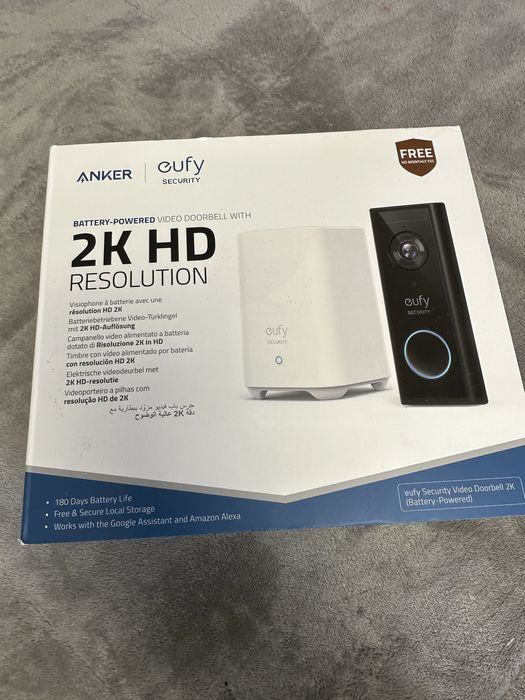 Eufy Kit Sonerie video cu cameră