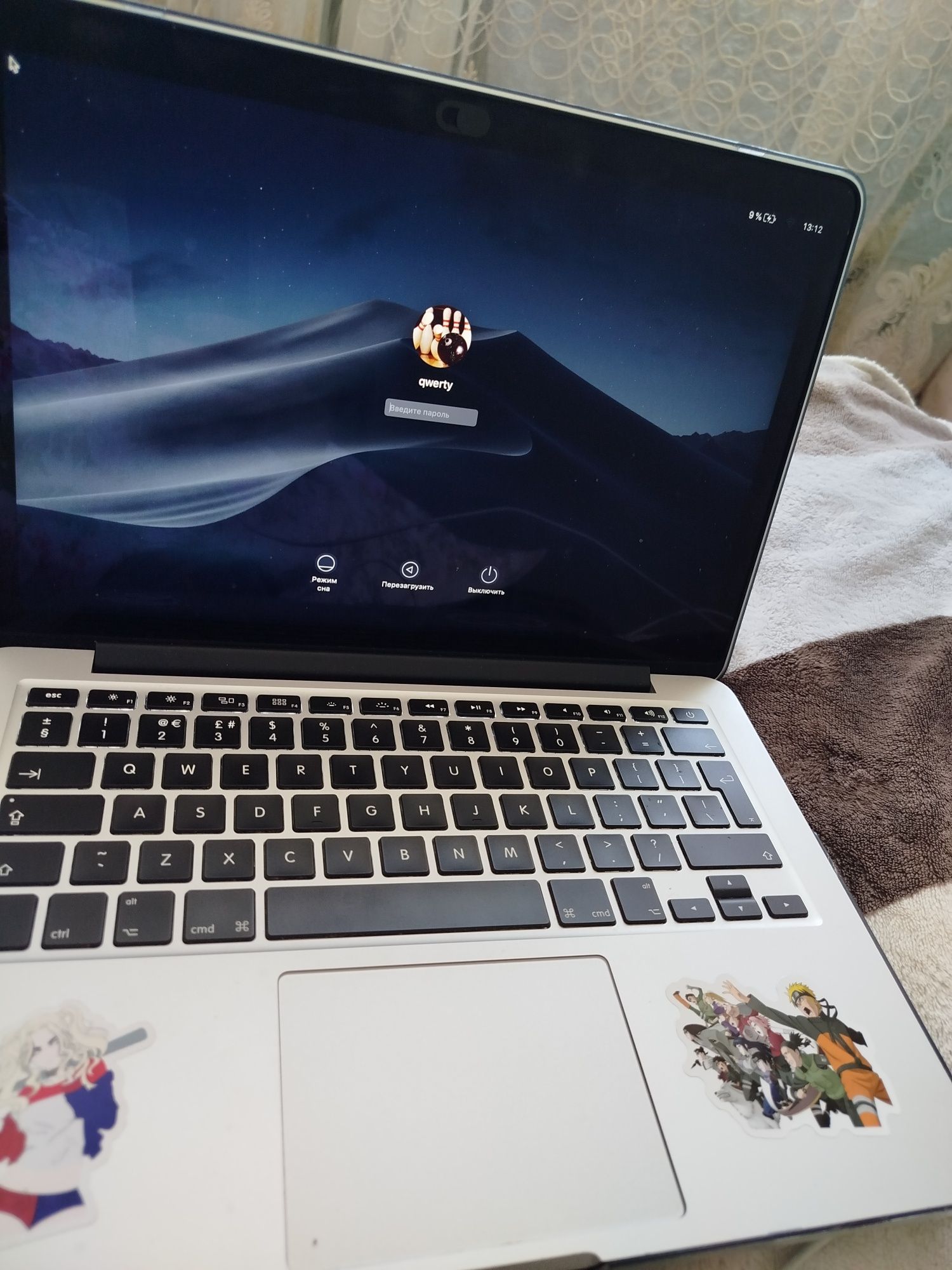 MacBook Pro  . macOS Mojave . Версия 10.14.6.