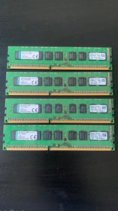 RAM DDR3 Desktop/Server KTH-PL318E/8G 8GB 1866MHz ECC Unbuffered DIMM