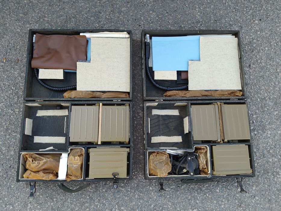 Куфари с оборудване за радиостанция Р 33 М
