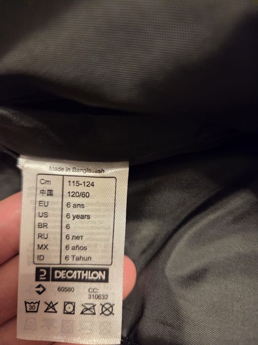 Combinezon Iarnă/Schi Copii DECATHLON - Mărimea 6 Ani (115-124 cm)