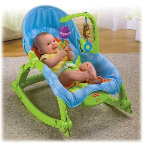 Бебешки шезлонг/люлка "Приказен свят" на Fisher Price