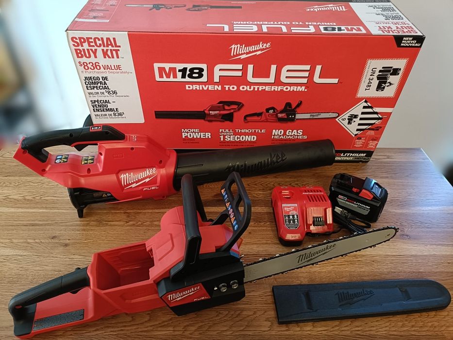 Set milwaukee M18 drujba si suflanta