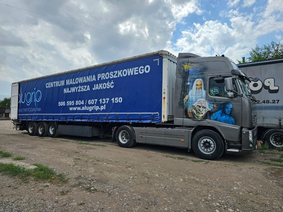 Фура Длиномер Рефрижератор Бортовой Площадка Тралл