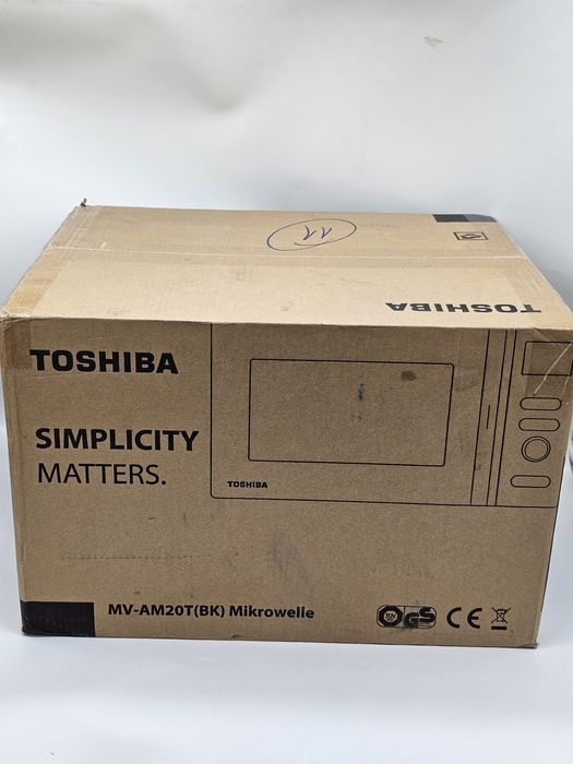 Cuptor cu Microunde Toshiba MV-AM20T(BK), 20L, 800W, NOU, INTACT