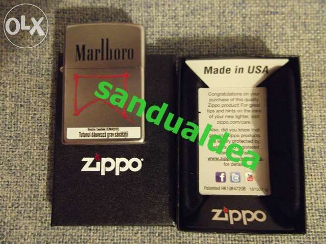 Bricheta zippo marlboro model 2014-absolut noua