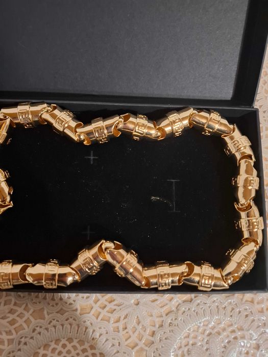 Позлатен мъжки ланец с 14К позлата не променя цвета си