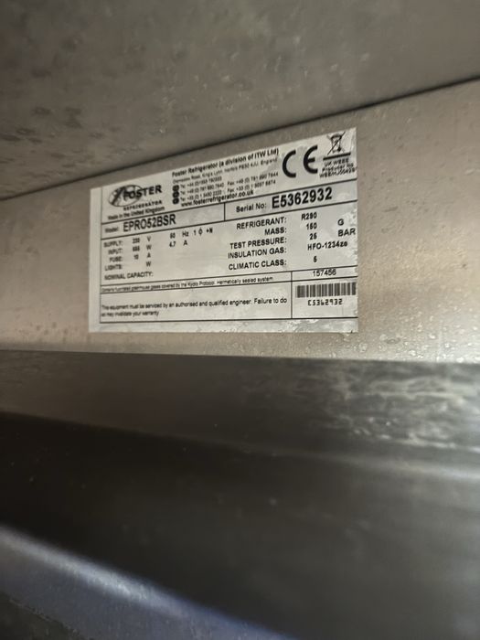 Frigider profesional.