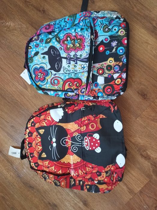 Новый рюкзак с кошками