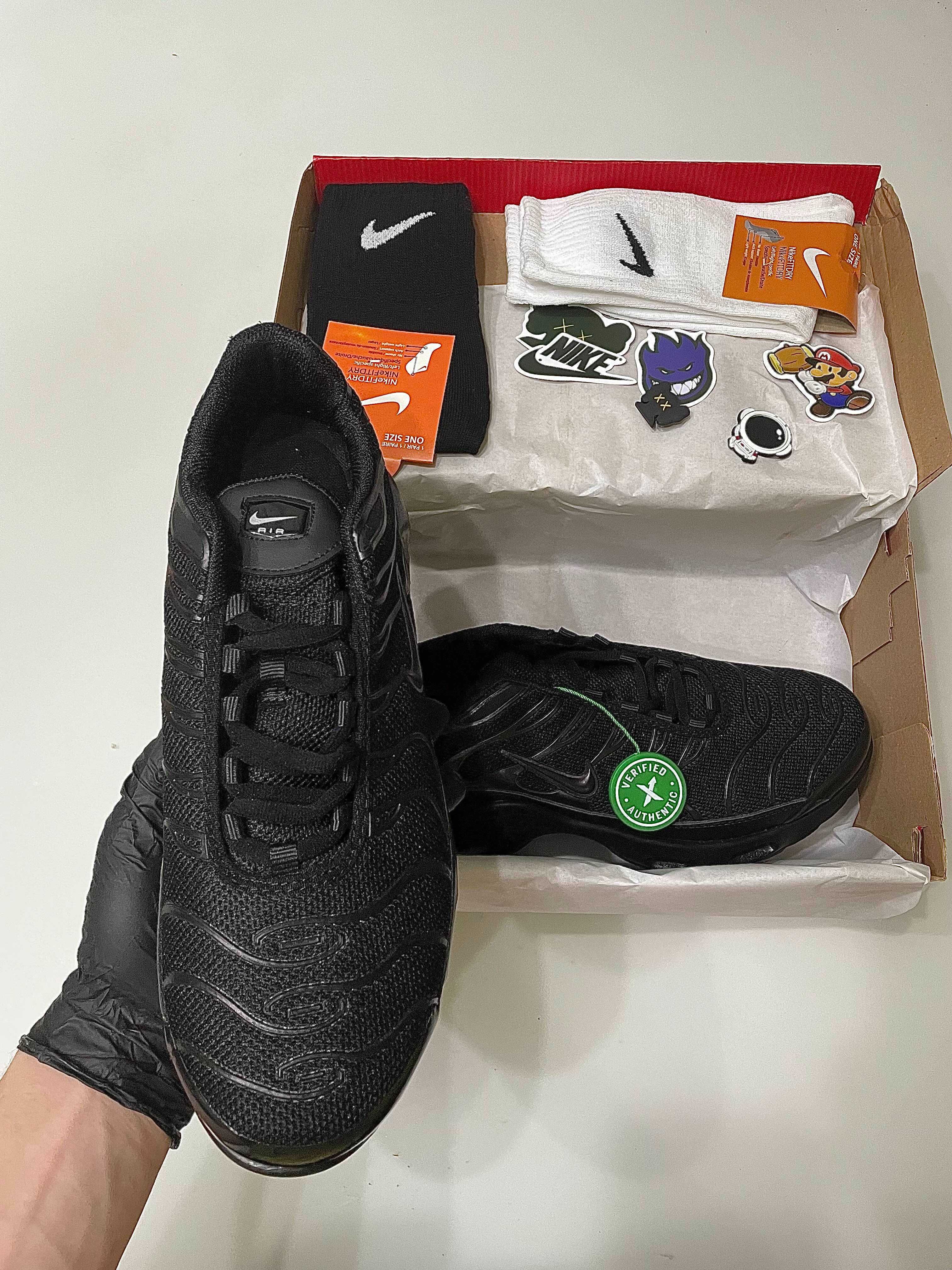 Nike Air Max Plus Tn Triple Black (36-44 номер)