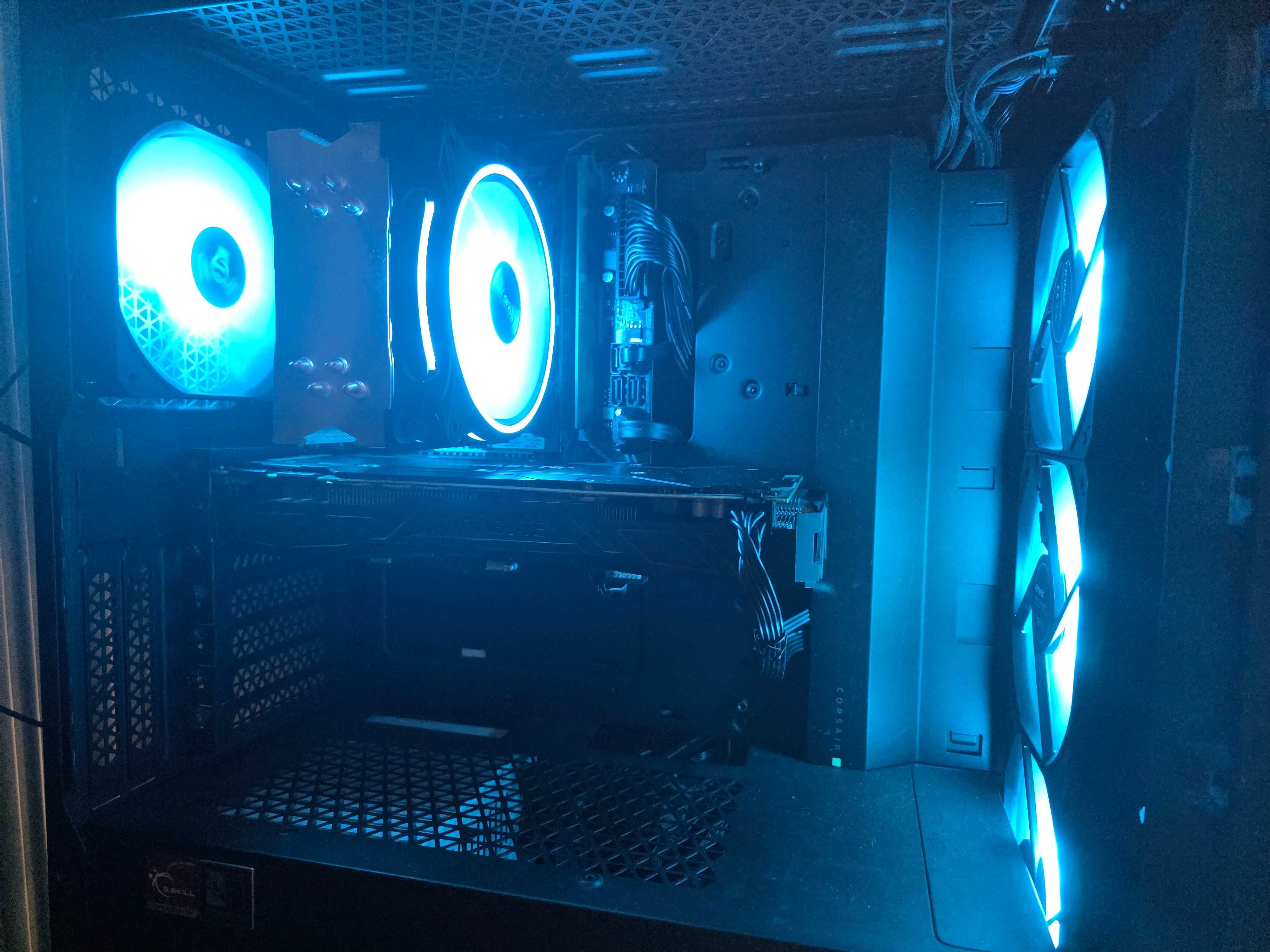 PC gaming Intel I5-10400F GTX 1080 8GB, 16GB, 256GB M.2 +1TB HDD