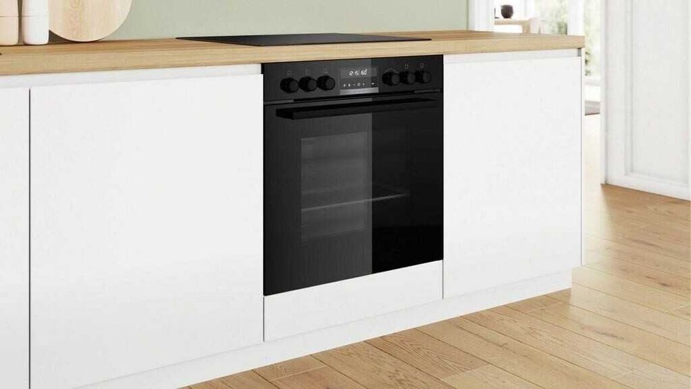 Фурна за вграждане BOSCH HND671LS67 + Стъклокермичен плот