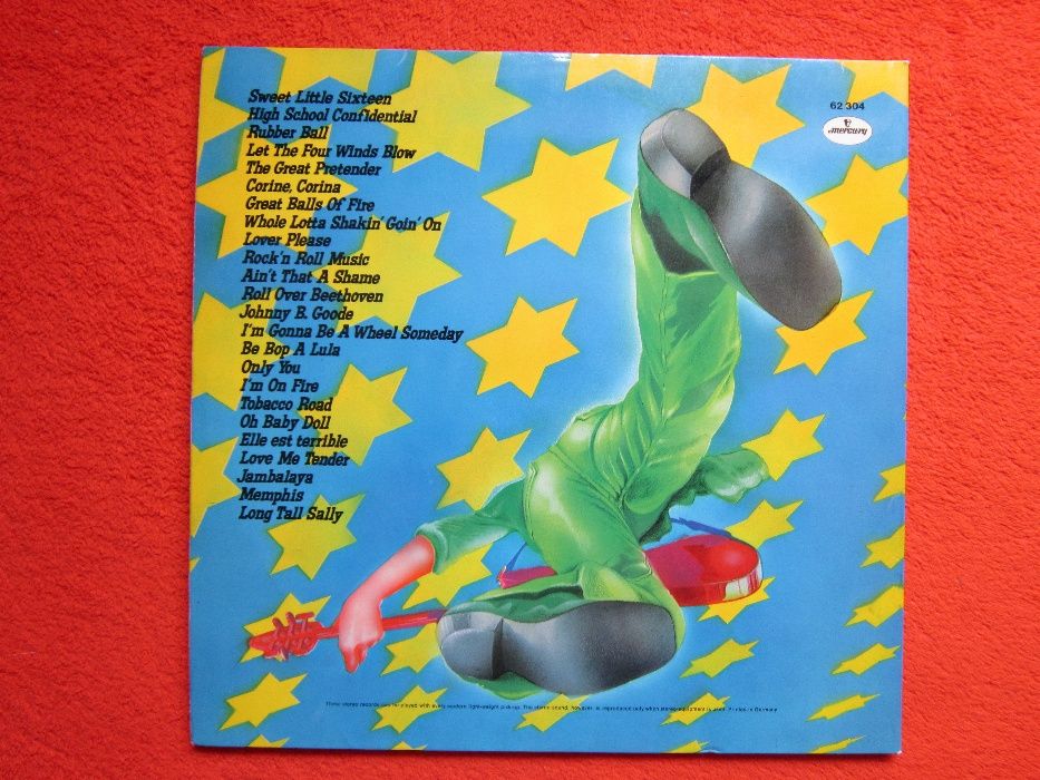 vinil rar Chuck Berry, Jerry Lee Lewis  Explosion Of Rock'N Roll 1975