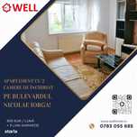 Apartament cu 2 camere de închiriat pe Bulevardul Nicolae Iorga!