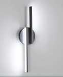 Aplica moderna cu LED, Tealight, 24W, 2800LM, 60cm, Negru