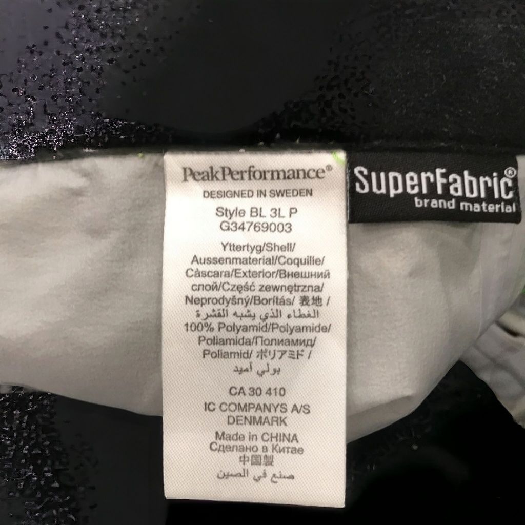 Pantaloni hardshell Peak Performance Gtx 3-Layer M bărbați