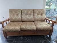 Разтегателен диван с матрак