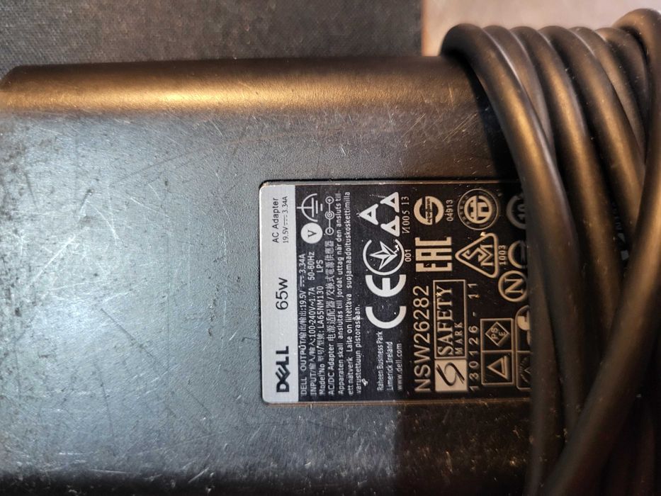 Incarcator alimentator Dell 65w 19.5 3.34A mufa mica LA65NM130 adaptor