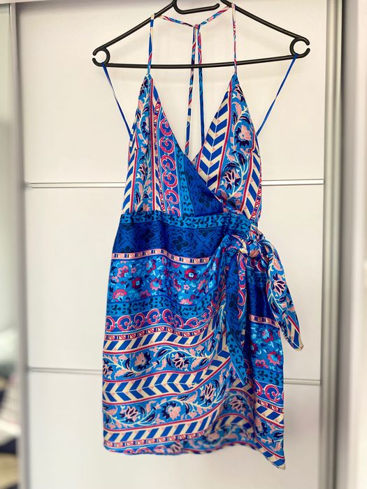 Rochie ZARA satin nouă cu etichetă