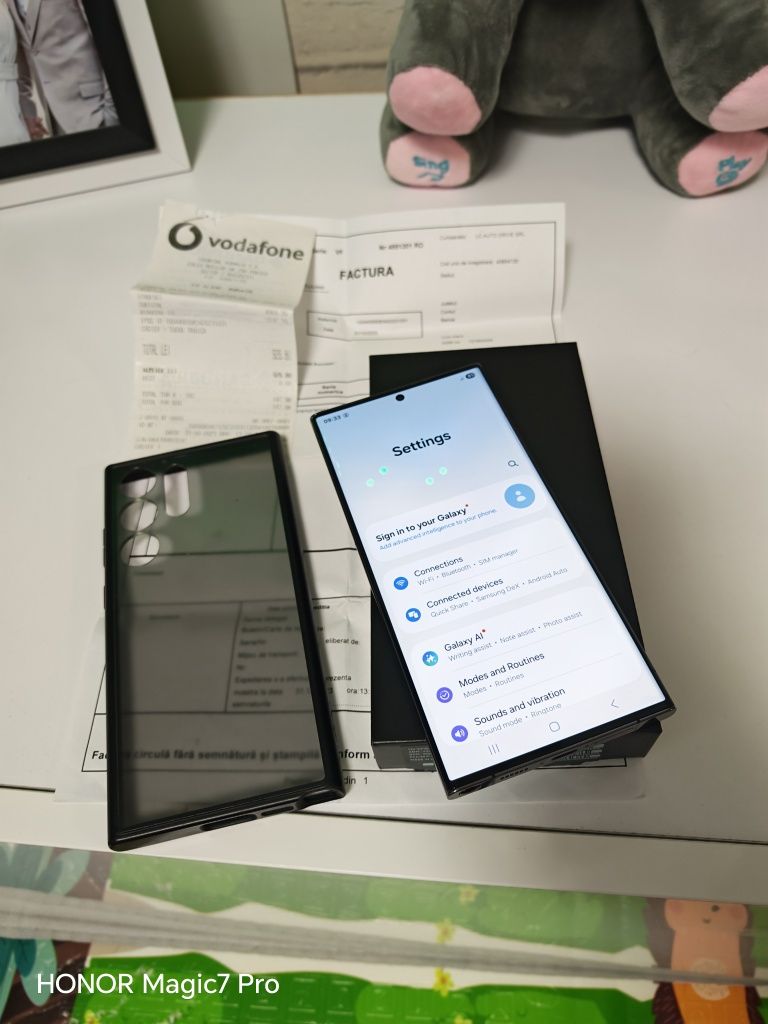 Samsung S23 Ultra Black 256GB Factura Garanție Vodafone 12.2025