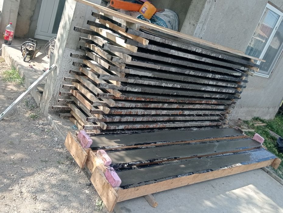 Gard din plăci de beton