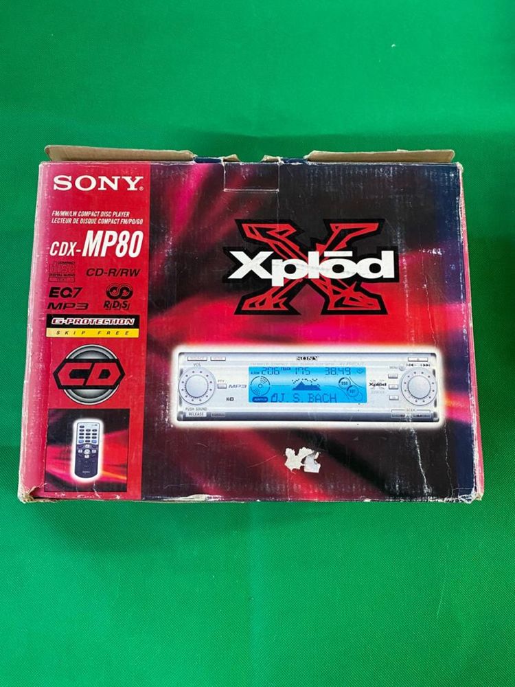 Cd player auto Sony X plod CDX MP80