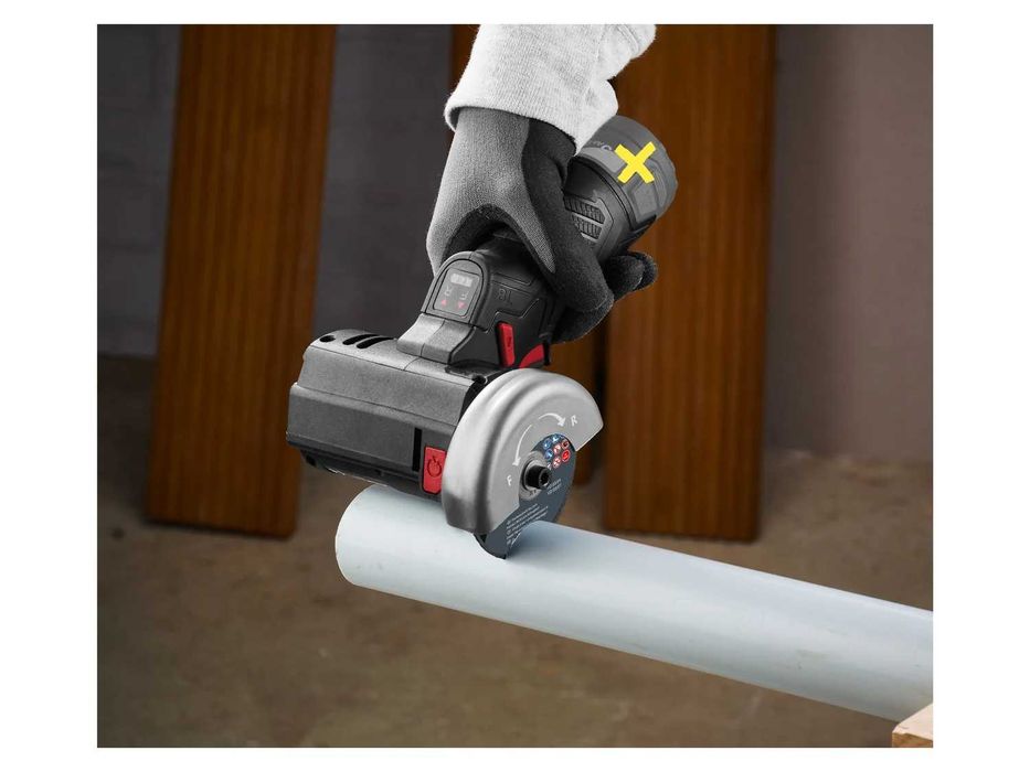 5г.ГАРАНЦИЯ Акумулаторен, безчетков ъглошлайф PARKSIDE PPWSA 12 A1