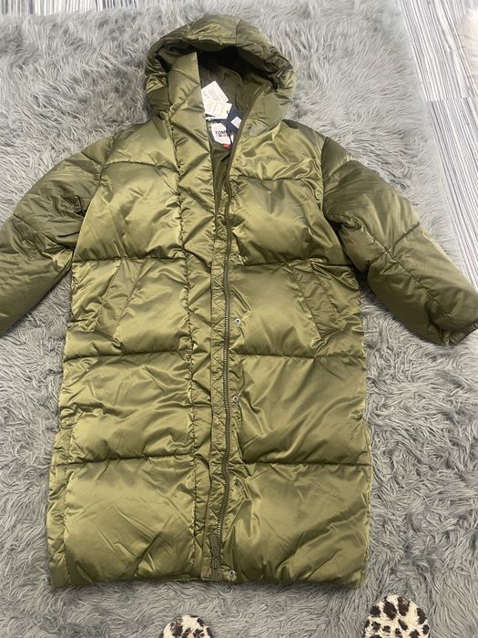 Geaca lunga tip parka Tommy Jeans noua cu eticheta