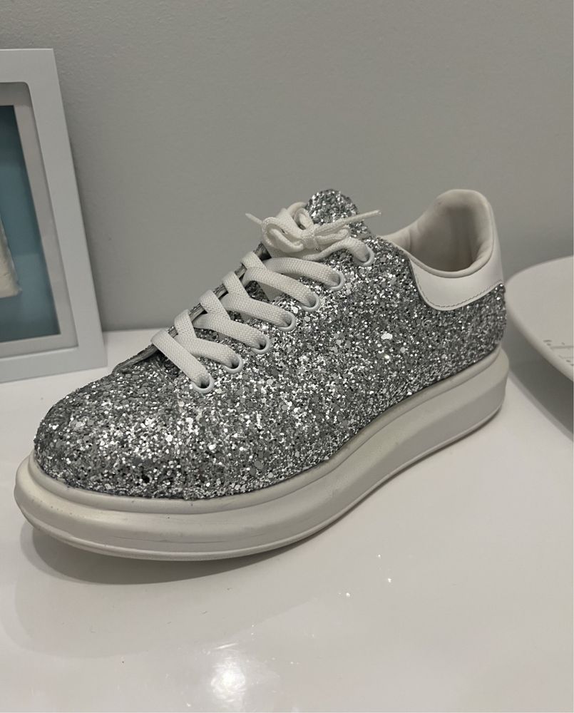 Обувки/кецове естествена кожа, Guess, Nike