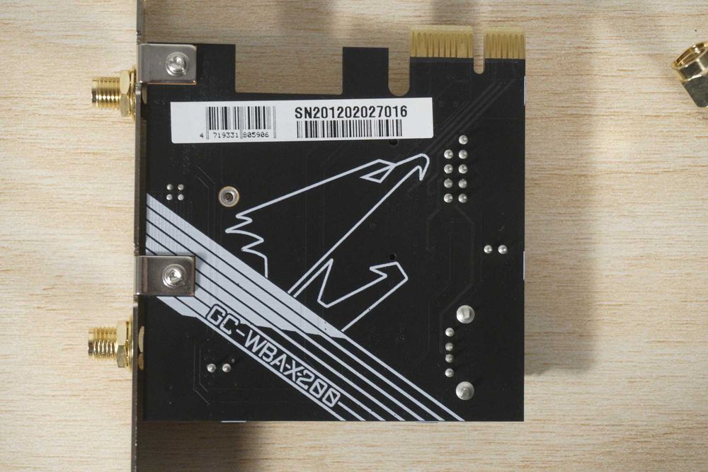 PCIE WiFi Карта Gigabyte Aorus Wifi 6 Bluetooth 5.1 GC-WBAX200 Вкл.ДДС