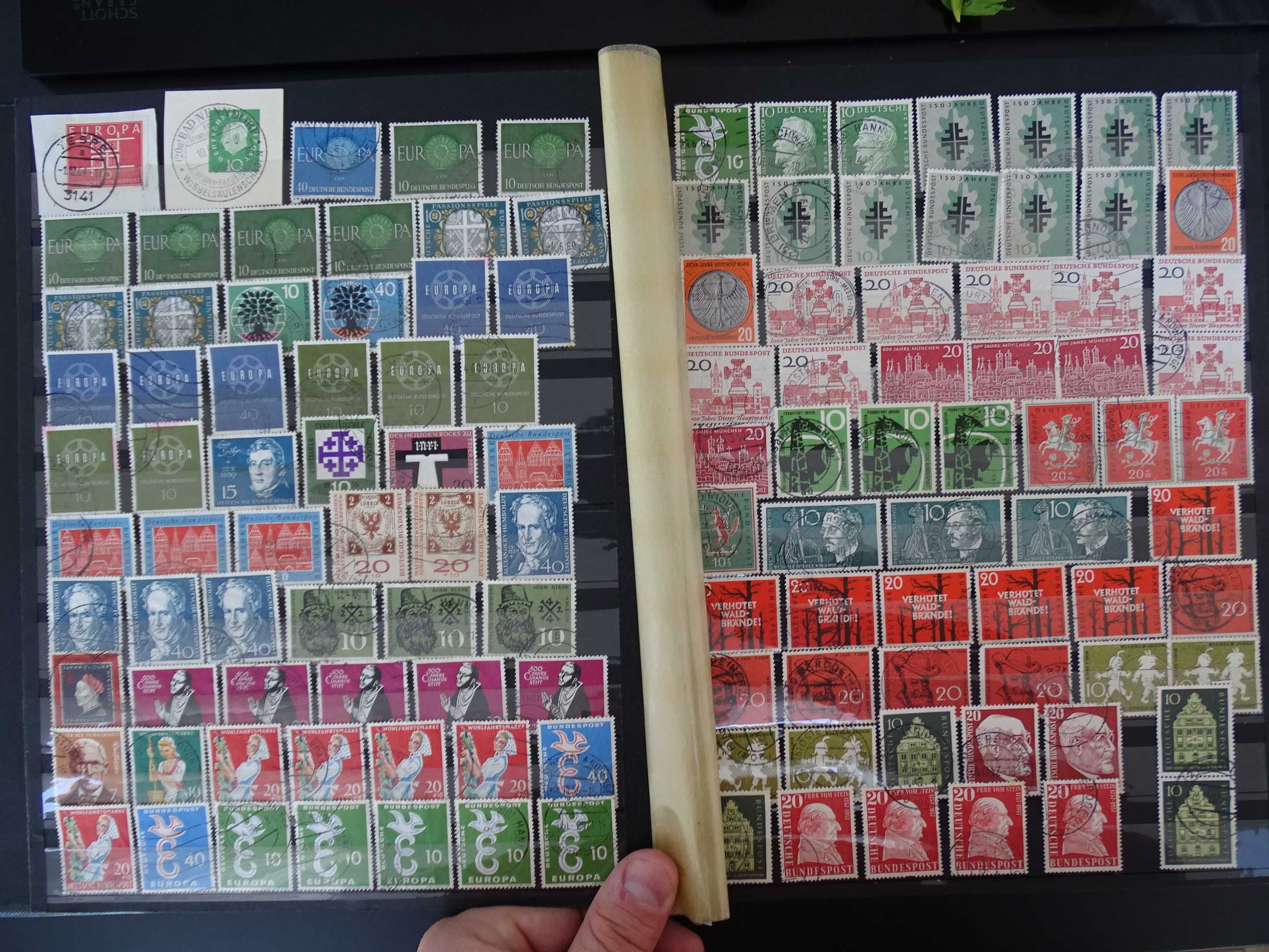 Germania Bund - Clasor cu timbre stampilate 1960-1980 (Lot 340)
