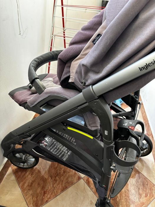 Carucior sport Inglesina Trilogy si scoica Inglesina Huggy Multifix
