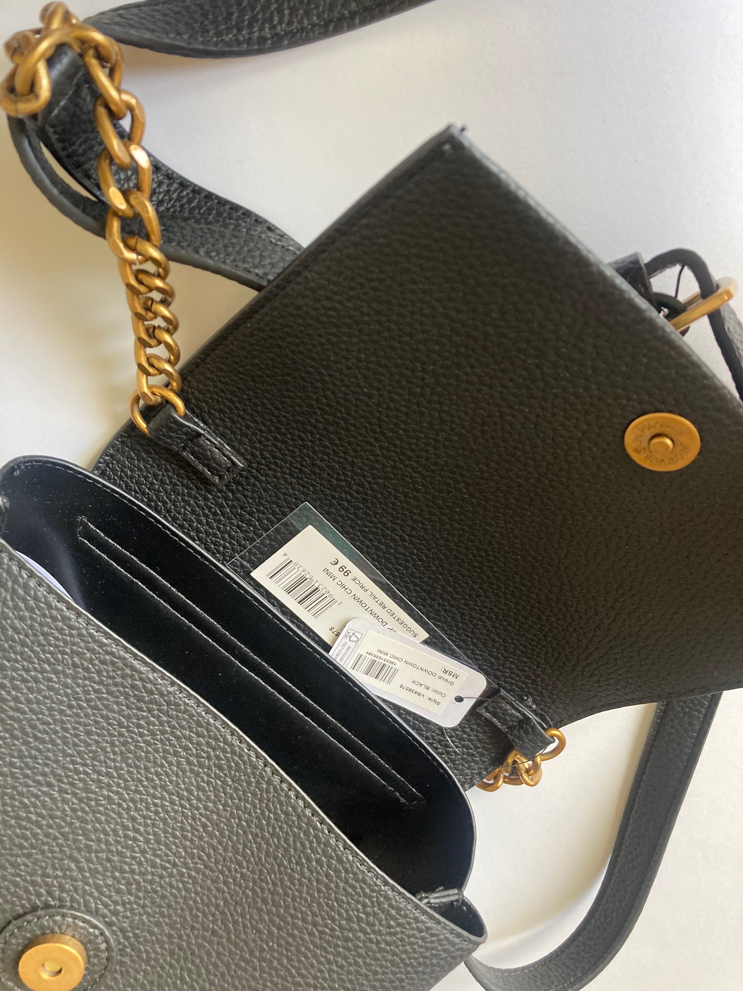 Дамска чанта GUESS - Downtown Chic, Мини, Черен